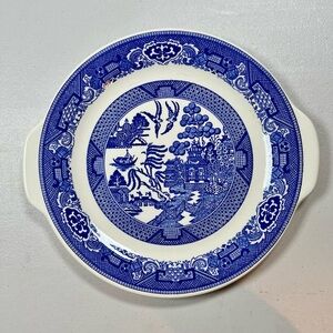 Classic Blue and White Ceramic Serving Dish